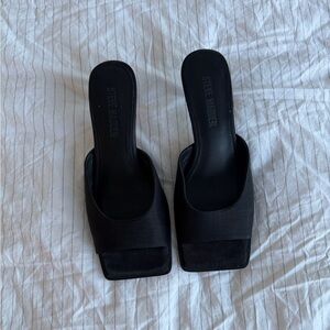 Steve Madden Black Mules for Women
